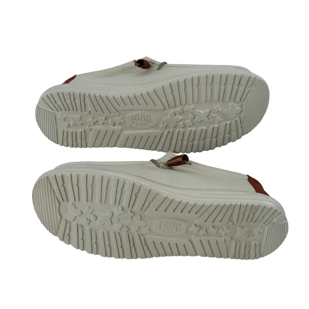 Hey Dude Wally Spring Breakr Beer Bash Ivory Multi Mens Size 9 41285-1MV NEW